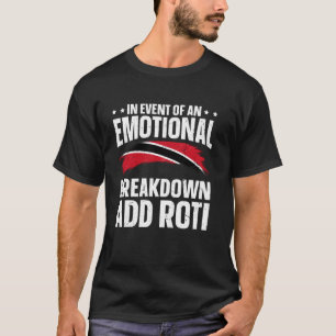 Camiseta Citação Trinitária Engraçada de Amante de Roti