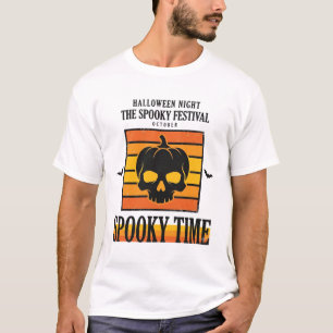 Camiseta Citação Vintage Engraçada e Assustadora de Caveira