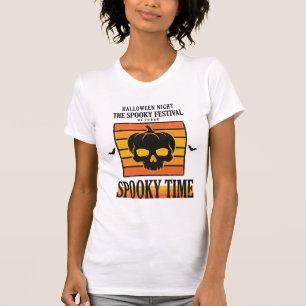 Camiseta Citação Vintage Engraçada e Assustadora de Caveira
