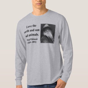 Camiseta Citações 4b de Whitman