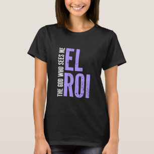 Camiseta Citações Bíblicas - El Roi - O Deus que Me Vê - G