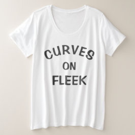 Camiseta Citações Curvy da forma