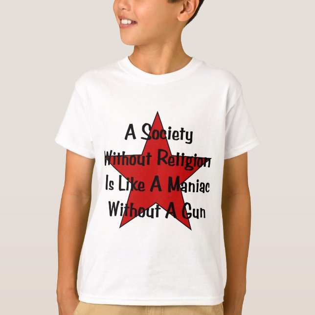 Camiseta Citações da Anti-Religião (Frente)
