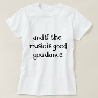 Camiseta Citações da dança