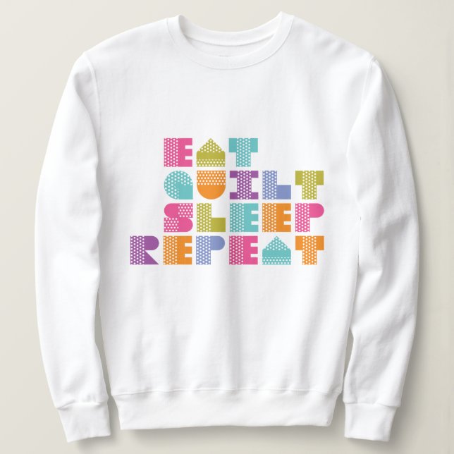 Camiseta Citações das letras de bloco da edredão das (Frente do Design)