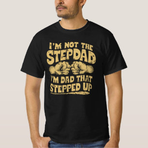 Camiseta Citações de Agradecimento ao Padrasto