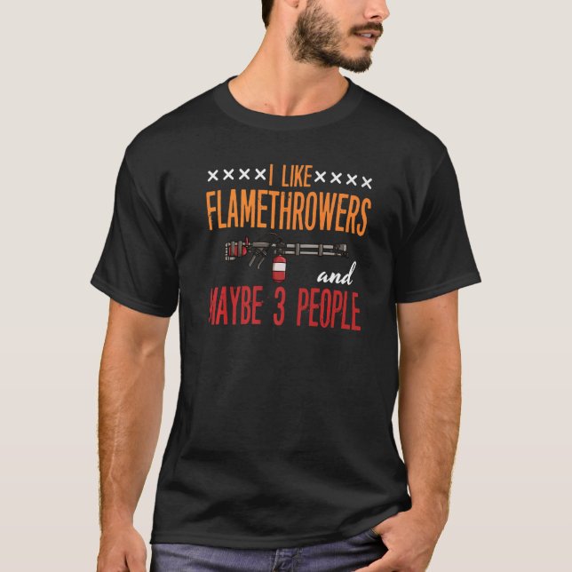 Camiseta Citações de Arma da Arma do Lâmpada do Lâmpago (Frente)