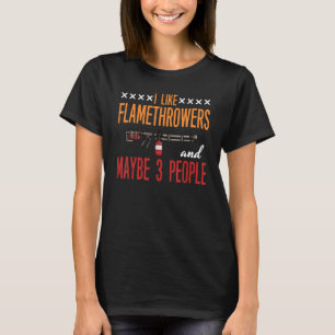 Camiseta Citações de Arma da Arma do Lâmpada do Lâmpago