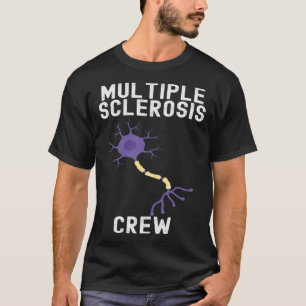 Camiseta Citações de Conscientização da Esclerose Múltipla
