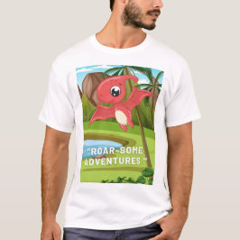 CAMISETA CITAÇÕES DE DINOSSAUROS PRÉ-HISTÓRICOS