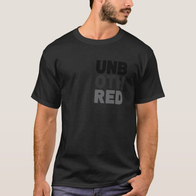 Camiseta Citações de Empoderamento Minimalista Imperturbáve (Frente)