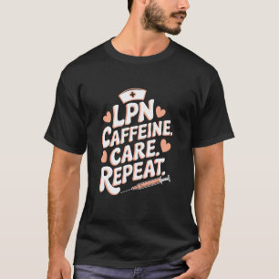 Camiseta Citações de Enfermeira Prática Licenciada Médica p