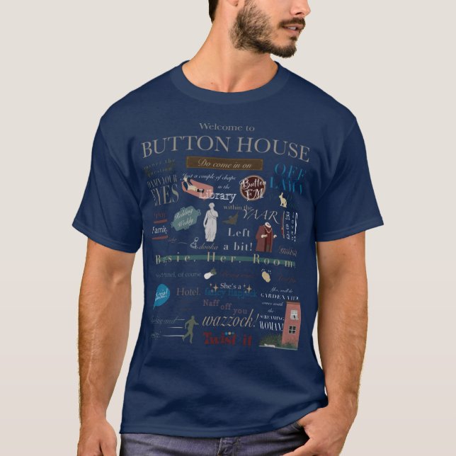 Camiseta Citações de Fantasmas BBC (Frente)