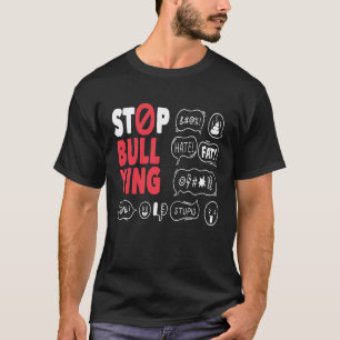 Camiseta Citações de gentileza inspiradora Param o Bull