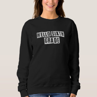 Camiseta Citações de Ideias Sarcásticas Olá Sexto Ano