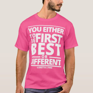 Camiseta Citações de Loretta Lynn1