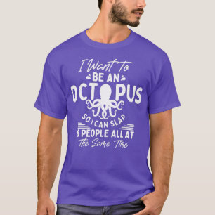 Camiseta Citações De Octopus Engraçadas Que Posso Colar 8 P