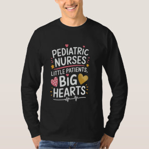 Camiseta Citações de Pediatria da PICU para Enfermeira Pedi