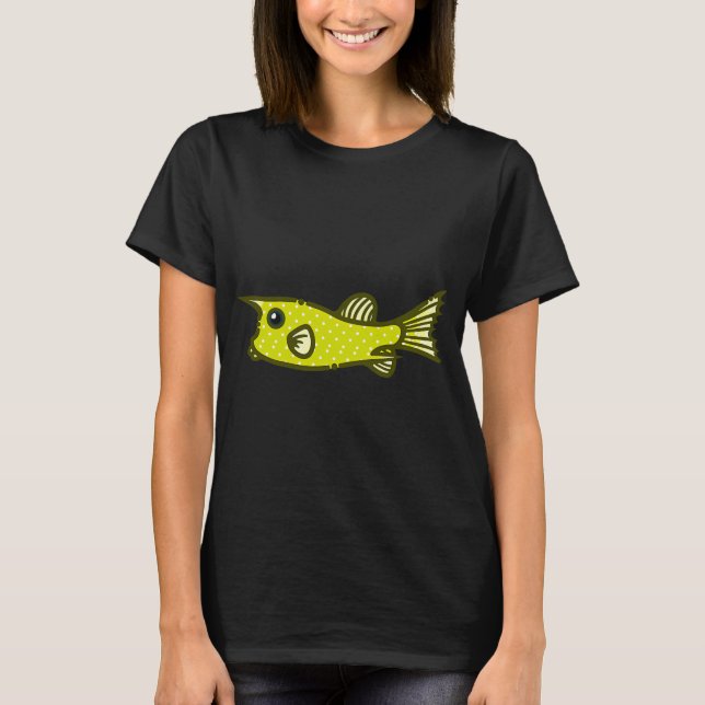 Camiseta Citações de Pesca Me Fez Fazer Isso (Frente)