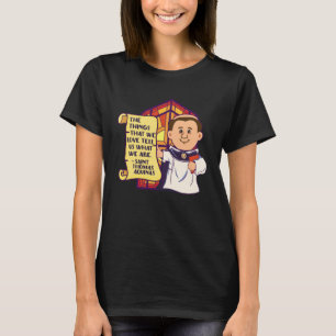 Camiseta Citações de São Tomás de Aquino Summa Theologica C
