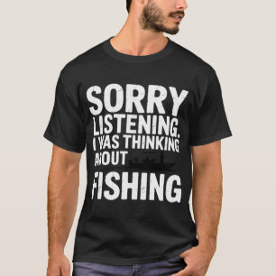 Camiseta Citações de Sarcasmo de Pesca Piada Passatempos Hu