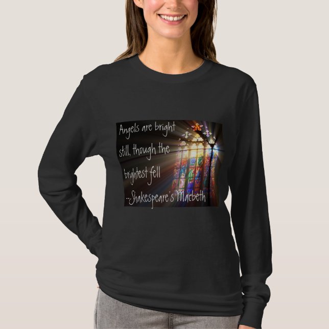 Camiseta Citações de Shakespeare (Frente)