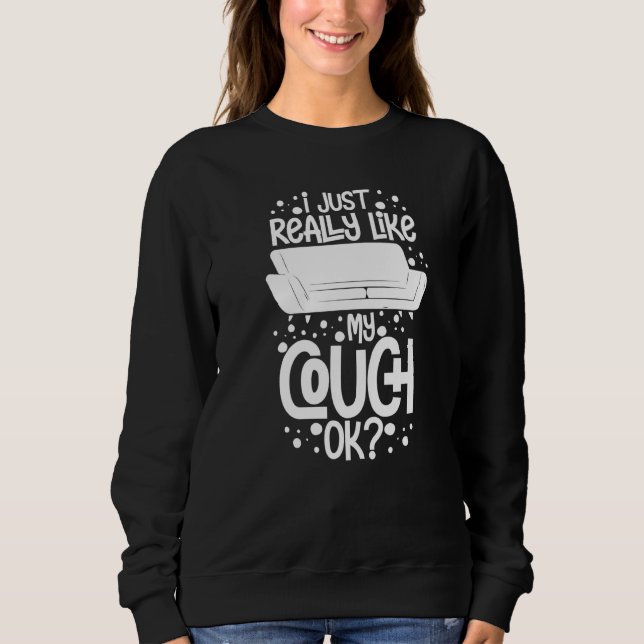 Camiseta Citações de Sofá  Sofá Batata Sala de Estar (Frente)