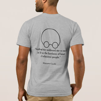 Camiseta Citações de um Líder Sábio, "Nada..." B