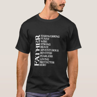Camiseta Citações do Dia dos Pais, Trabalhador, Engraçado, 