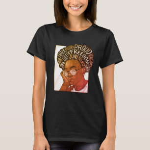 Camiseta Citações do Mês da História Negra - Mulher Melanin