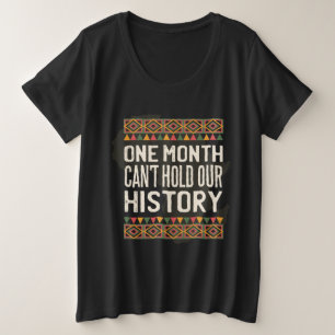 Camiseta Citações do Mês da História Negra - Não Pode Segur