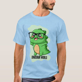 CAMISETA CITAÇÕES DO MUNDO DOS DINOSSAUROS PRÉ-HISTÓRICOS