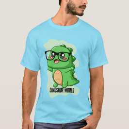 CAMISETA CITAÇÕES DO MUNDO DOS DINOSSAUROS PRÉ-HISTÓRICOS