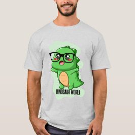 CAMISETA CITAÇÕES DO MUNDO DOS DINOSSAUROS PRÉ-HISTÓRICOS