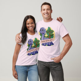 CAMISETA CITAÇÕES DO MUNDO DOS DINOSSAUROS PRÉ-HISTÓRICOS