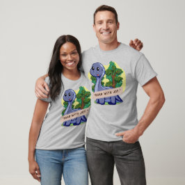 CAMISETA CITAÇÕES DO MUNDO DOS DINOSSAUROS PRÉ-HISTÓRICOS