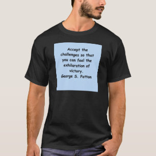 Camiseta citações do patton de george s
