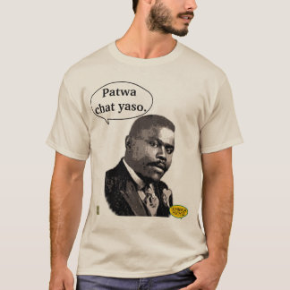 Camiseta Citações do patwa do personagem