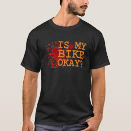 Camiseta Citações engraçadas da bicicleta - é minha