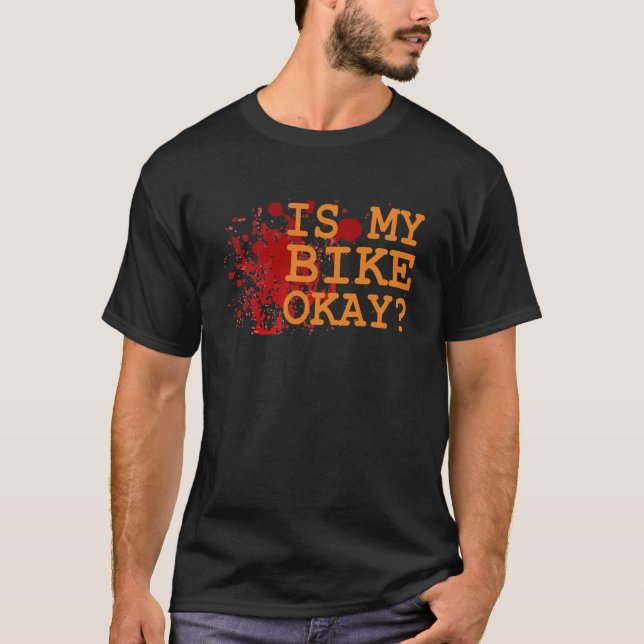 Camiseta Citações engraçadas da bicicleta - é minha (Frente)