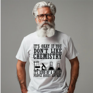 Camiseta Citações engraçadas da química do sarcasmo