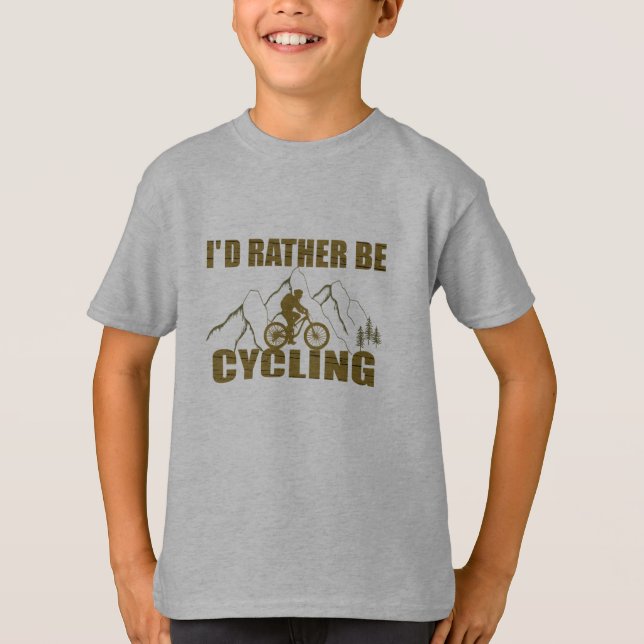 Camiseta Citações engraçadas de ciclismo (Frente)