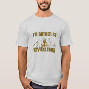 Camiseta Citações engraçadas de ciclismo