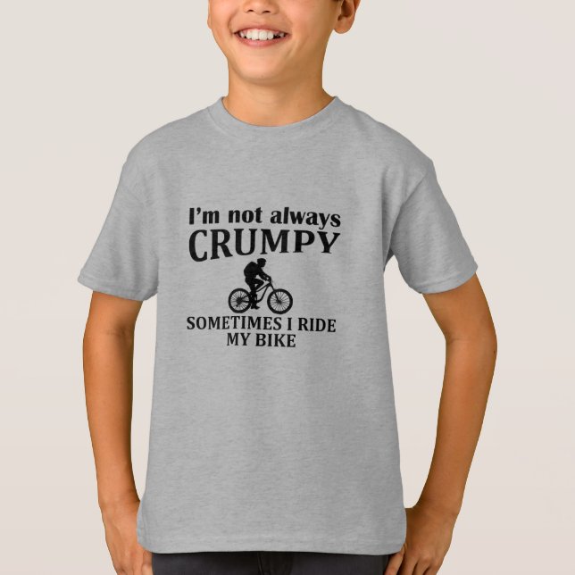 Camiseta Citações engraçadas de ciclismo (Frente)