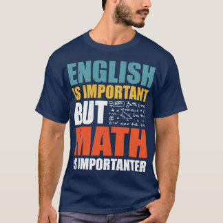 Camiseta Citações Engraçadas de Matemática