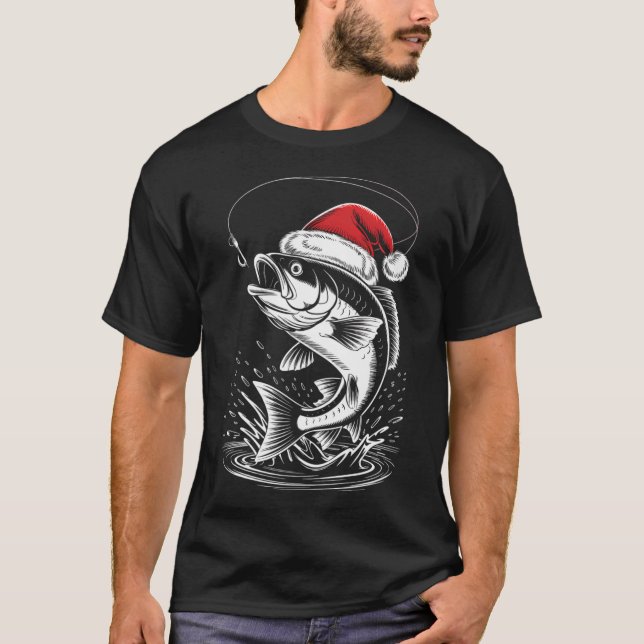 Camiseta Citações engraçadas de pesca (Frente)