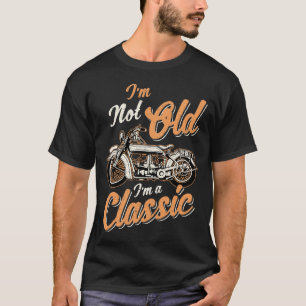 Camiseta Citações engraçadas do cavaleiro da motocicleta