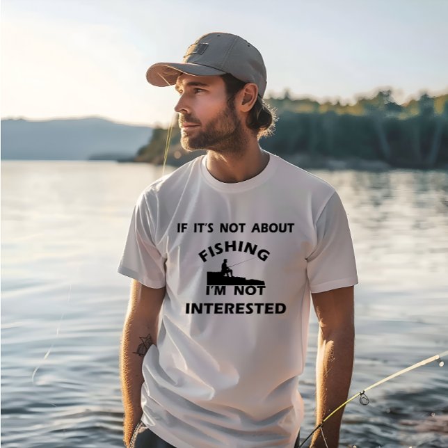 Camiseta citações engraçadas sobre amantes da pesca (Criador carregado)