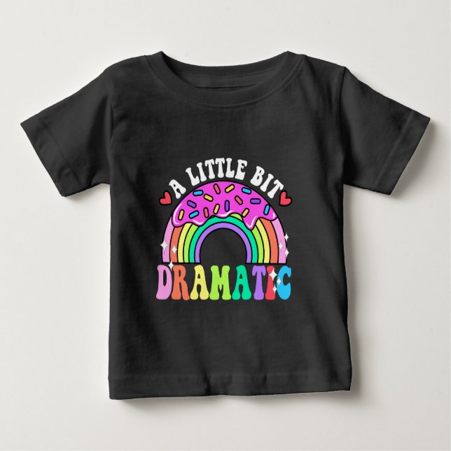 Camiseta Citações engraçadas um pouco dramáticas, Donuts fo (Frente)