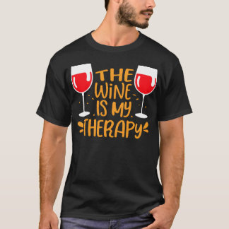 Camiseta citações engraçadas vinho engraçado